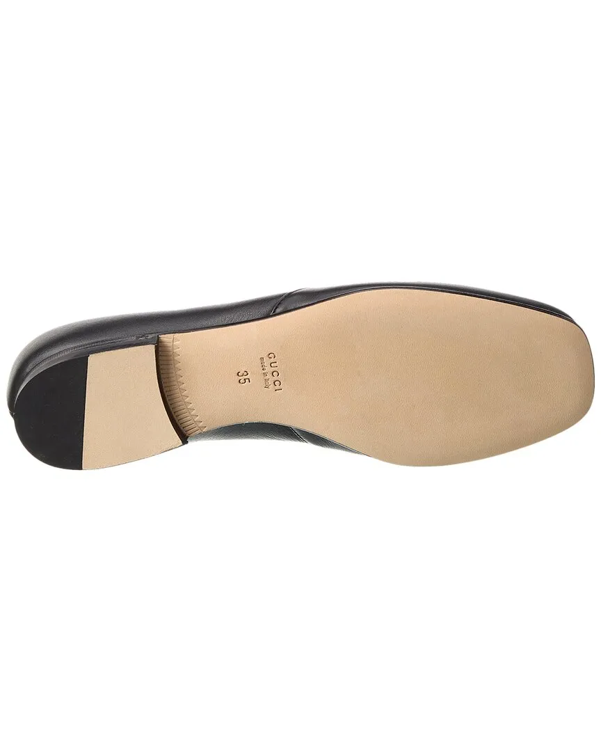 Loafer Gucci Act quickly Leather Free returns Horsebit