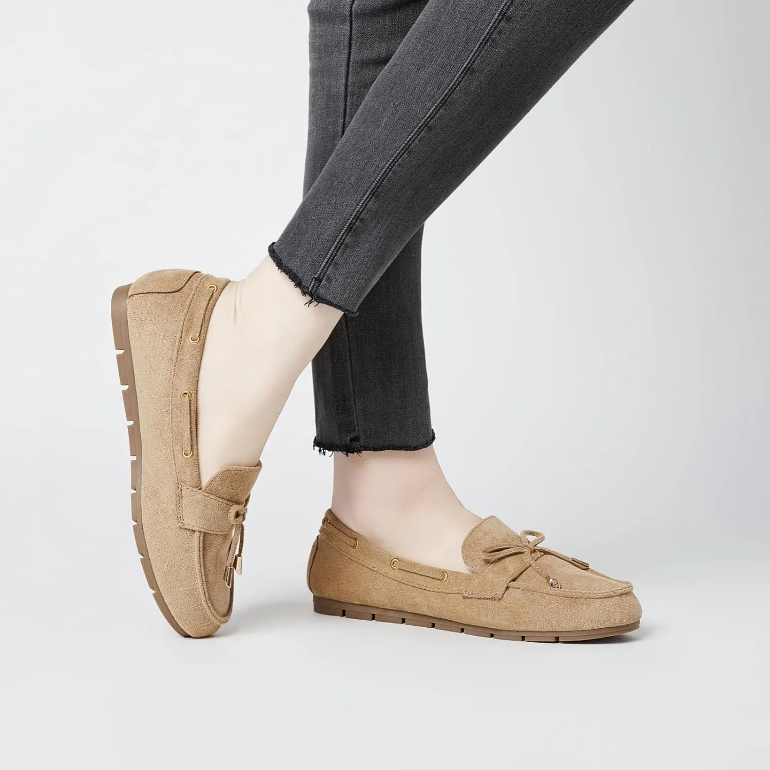 Loafers for Women Slip On Flats Shoes Non Slip Work Shoes Comfort Soft Business Casual Walking Womens Loafers