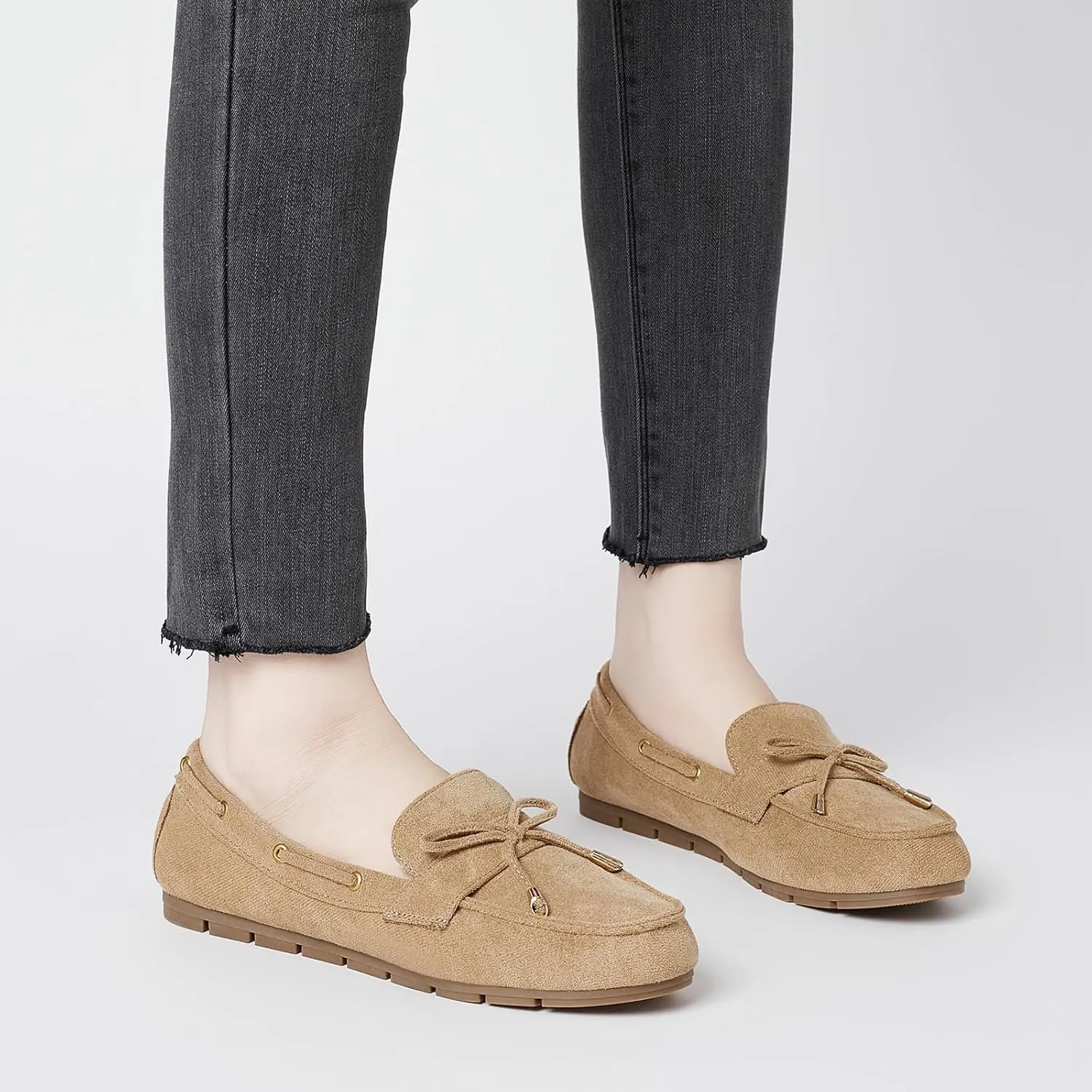 Loafers for Women Slip On Flats Shoes Non Slip Work Shoes Comfort Soft Business Casual Walking Womens Loafers