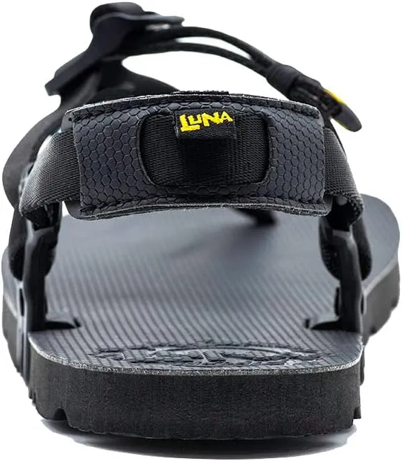 LUNA Sandals MONO Winged Edition | Minimalist Trail Running and Hiking Sandals - Lightweight 5.9 oz Comfortable Barefoot Sandals for Men and Women | Adjustable Fit