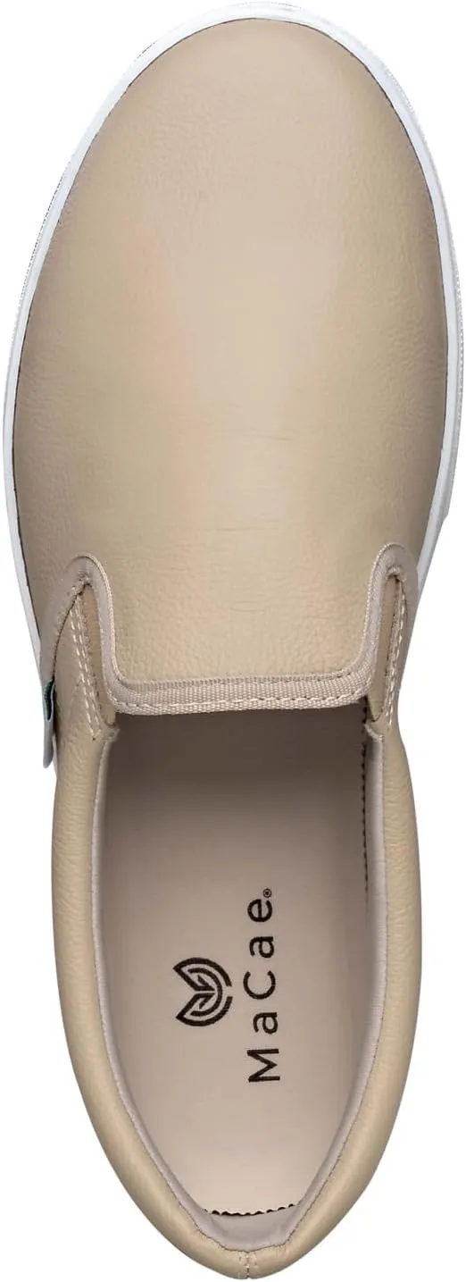 MaCae Unisex-Adult Original Leather Slip-on Sneaker
