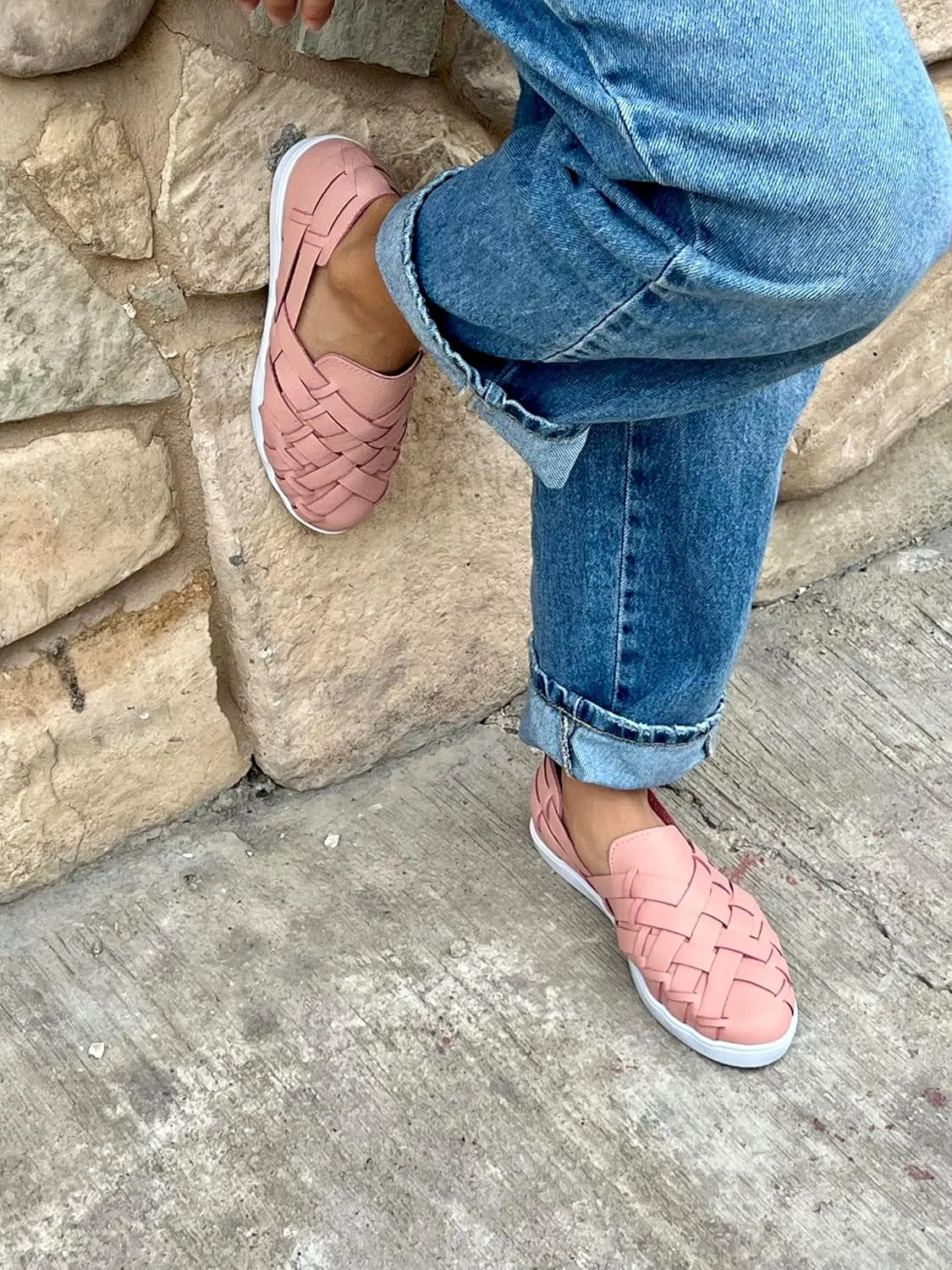Macarena Collection Sandals women Huarache Sandal Colorful Leather Mexican Style Comfortable skin Model 2215