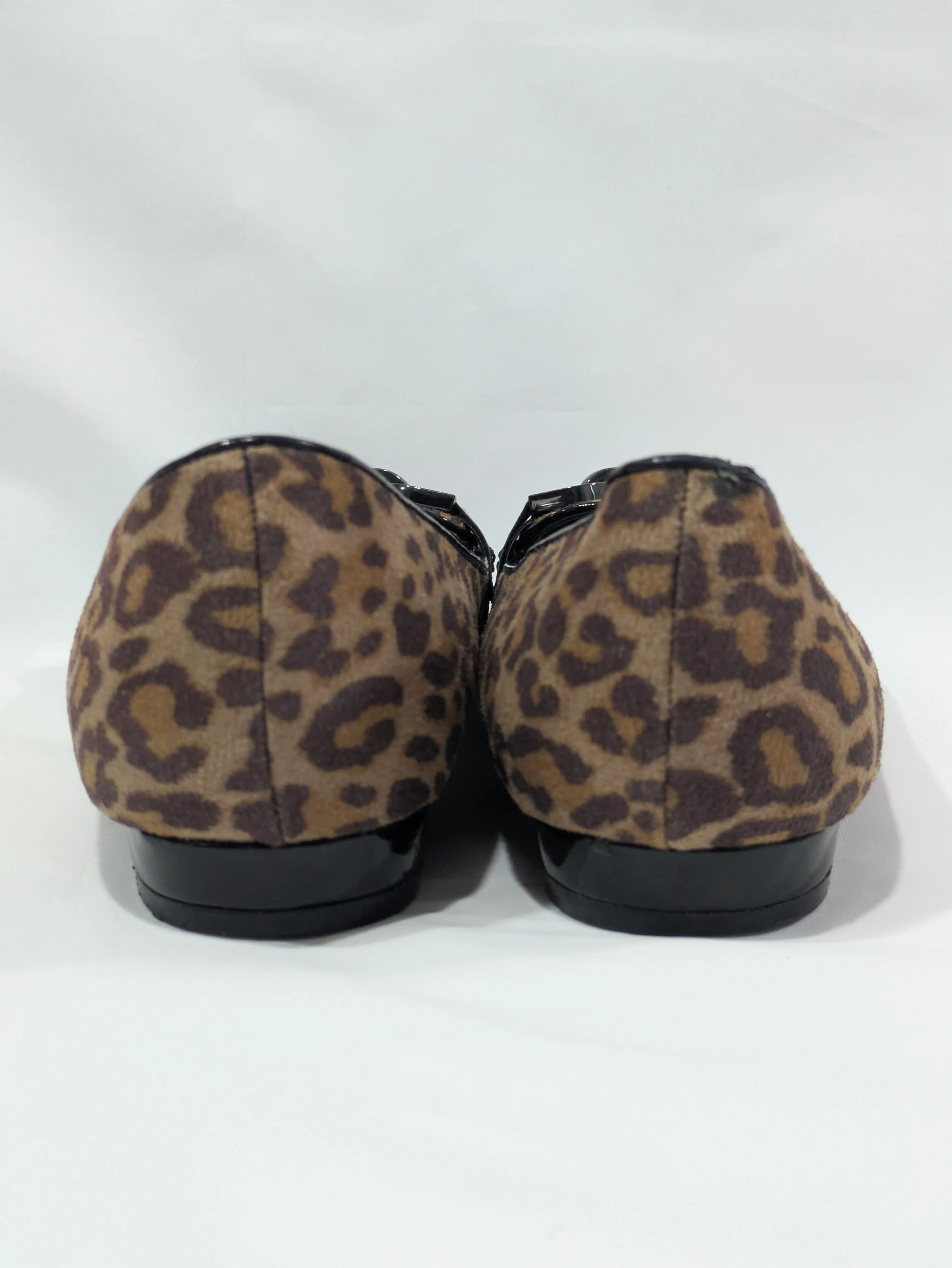 M&S Women's Cheetah Printed Loafers/Pumps – Size UK 5 / EU 38 / US 7
