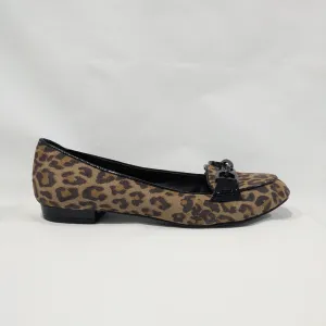M&S Women's Cheetah Printed Loafers/Pumps – Size UK 5 / EU 38 / US 7