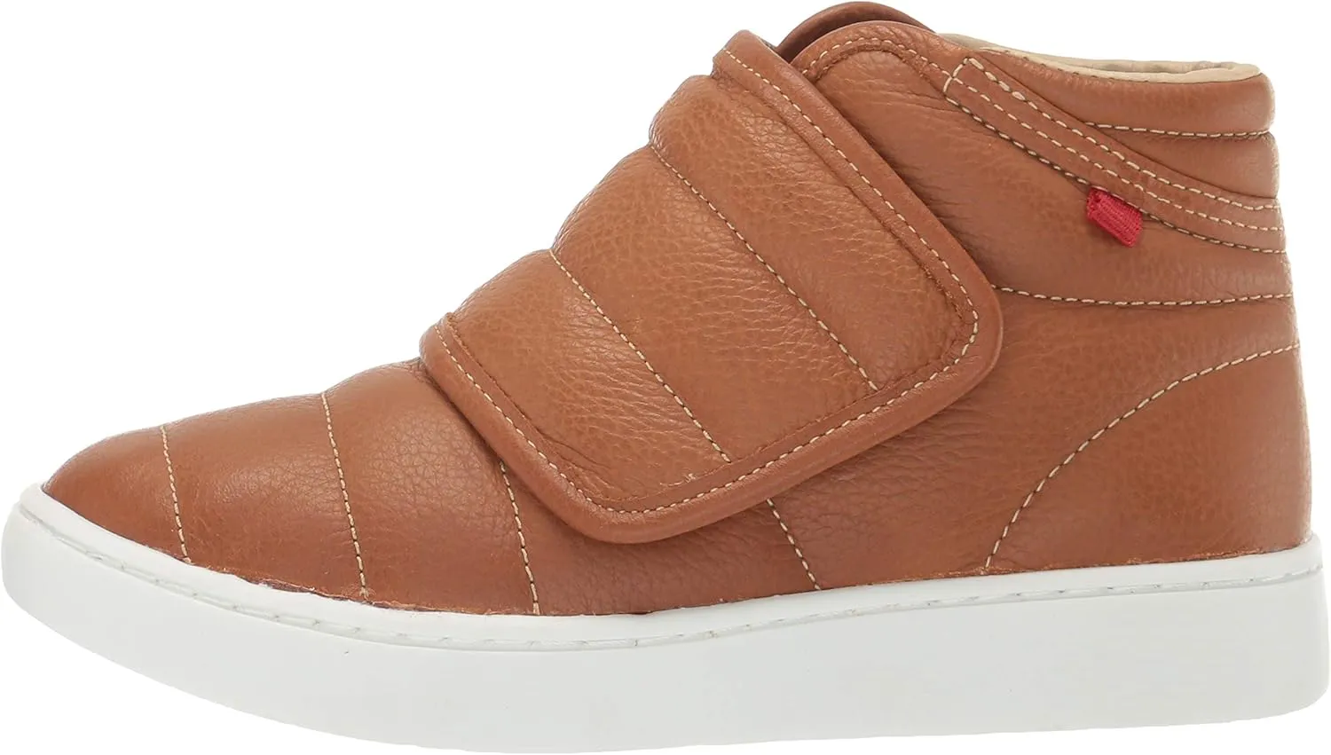 Marc Joseph New York Unisex-Child Kids Boys/Girls Leather Made in Brazil Hightop Velcro Sneaker