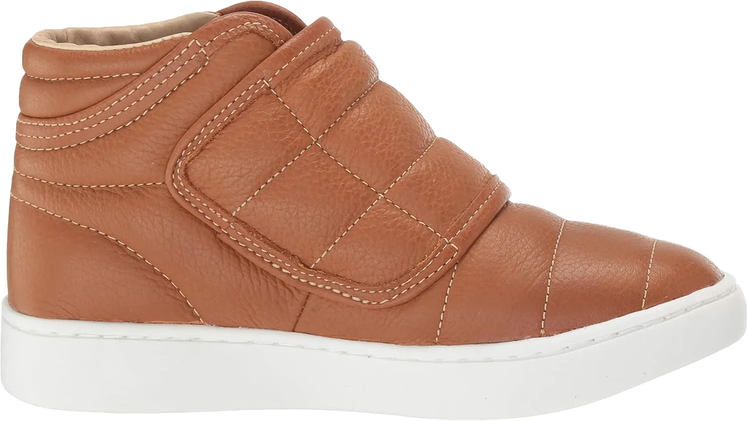 Marc Joseph New York Unisex-Child Kids Boys/Girls Leather Made in Brazil Hightop Velcro Sneaker