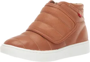 Marc Joseph New York Unisex-Child Kids Boys/Girls Leather Made in Brazil Hightop Velcro Sneaker