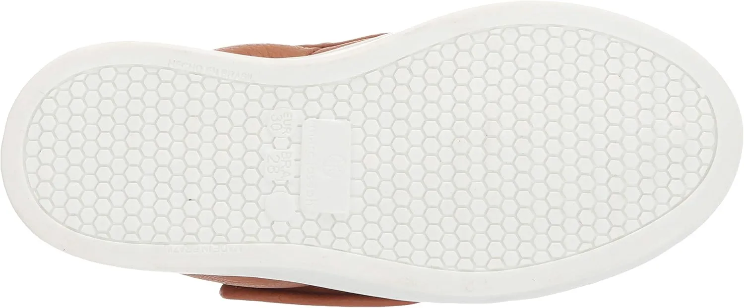 Marc Joseph New York Unisex-Child Kids Boys/Girls Leather Made in Brazil Hightop Velcro Sneaker