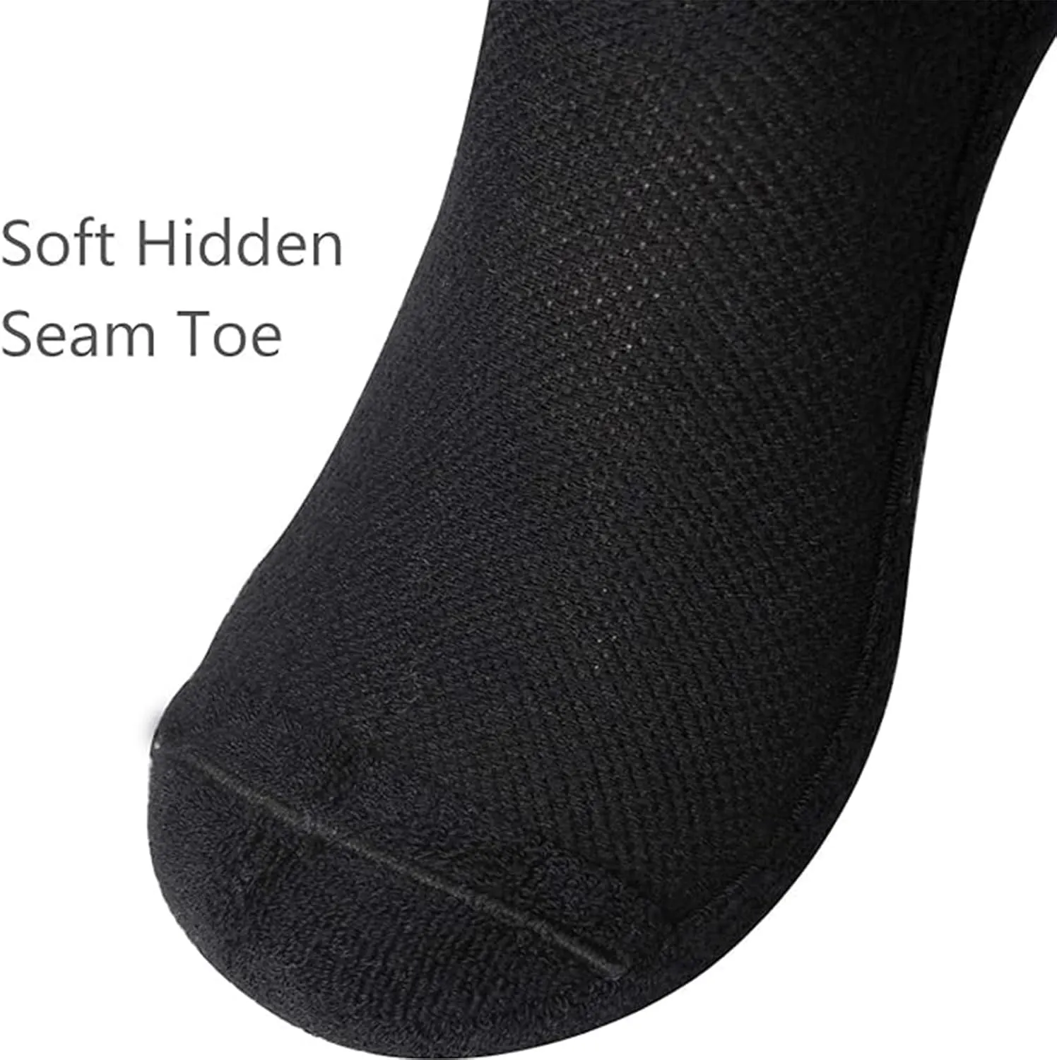  MD Ultra Soft Athletic Running Socks for Women Men, Cushioned Moisture Wicking No Show Short Casual Sports Socks-6 Pairs