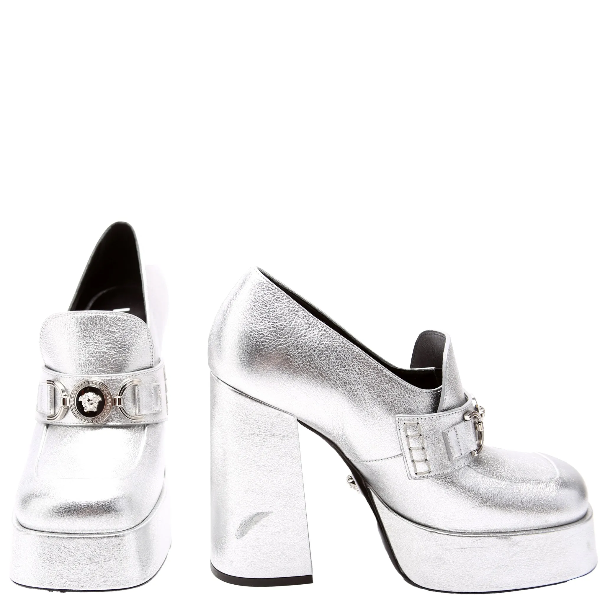 Medusa Loafer Platform Pumps Size 38