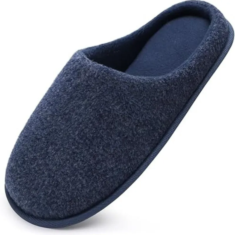 Memory Foam Indoor Slippers – Soft Slip On Home Comfort