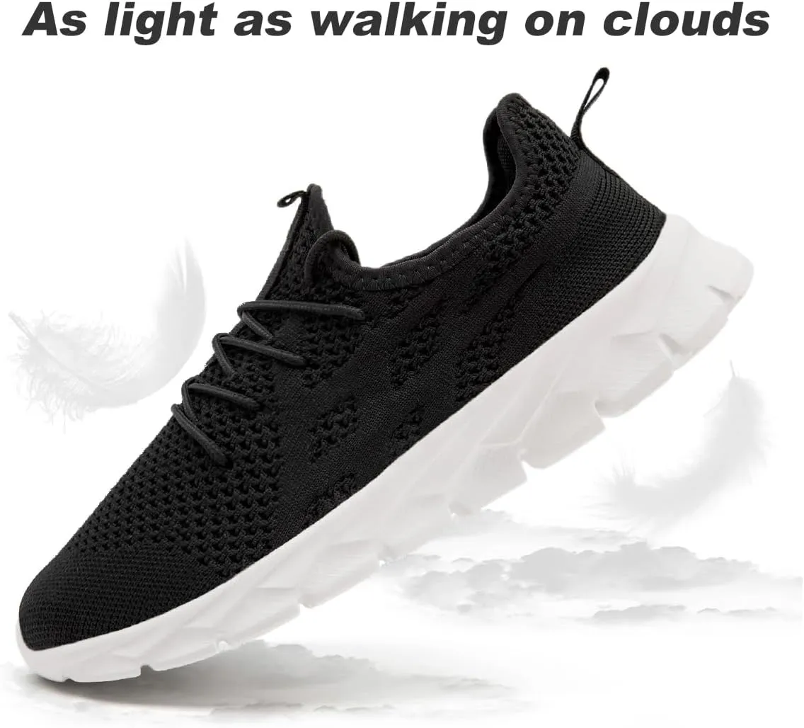 Men Slip On Running Shoes Lightweight Breathable Non-Slip Gym Sneakers Cushioned Comfort for Walking Fitness & Daily Training Leisure Athletic Sports Design