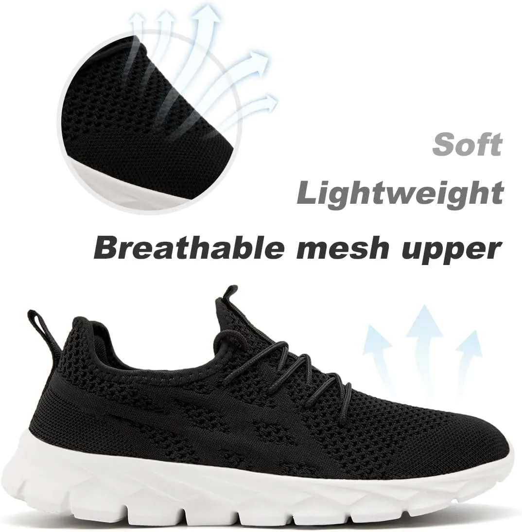 Men Slip On Running Shoes Lightweight Breathable Non-Slip Gym Sneakers Cushioned Comfort for Walking Fitness & Daily Training Leisure Athletic Sports Design