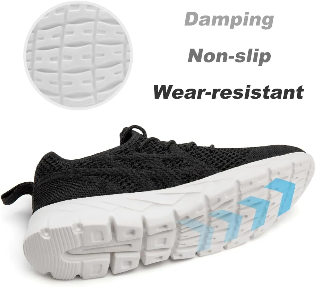 Men Slip On Running Shoes Lightweight Breathable Non-Slip Gym Sneakers Cushioned Comfort for Walking Fitness & Daily Training Leisure Athletic Sports Design