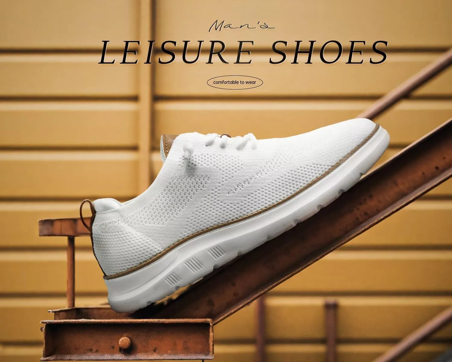 Mens Casual Dress Oxfords Shoes Fashion Mesh Business Walking Work Slip on Sneakers Comfortable Lightweight Soft Sole