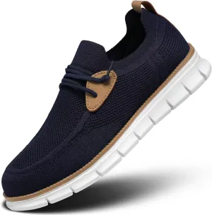Mens Casual Loafers Shoes Slip On Fashion Walking Dress Sneakers Business Oxfords Work Lightweight Soft Sole Zapatos