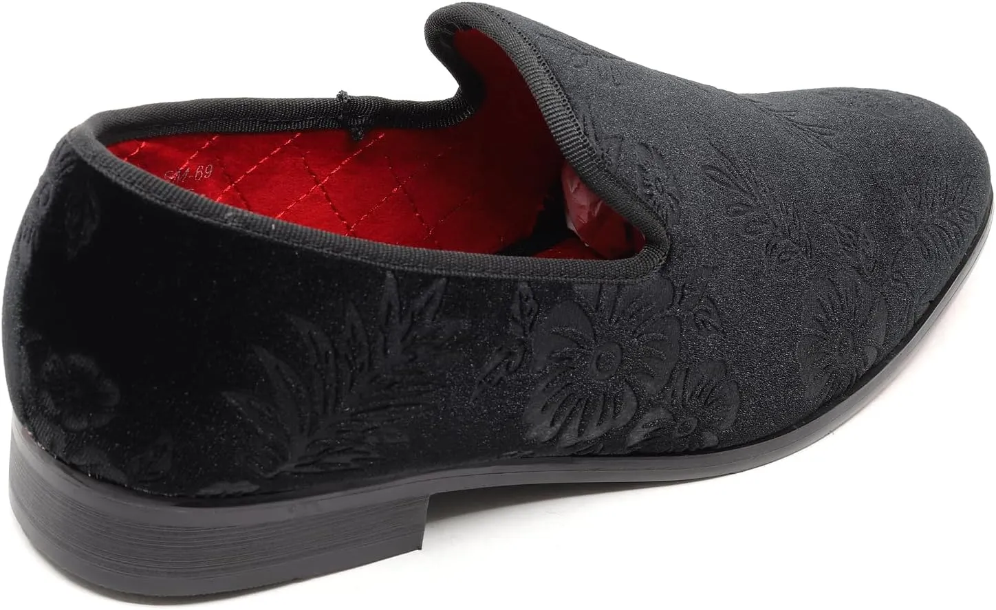 Men's Fashion Floral Dress Tuxedo Loafers Slip On Shoes SM-69