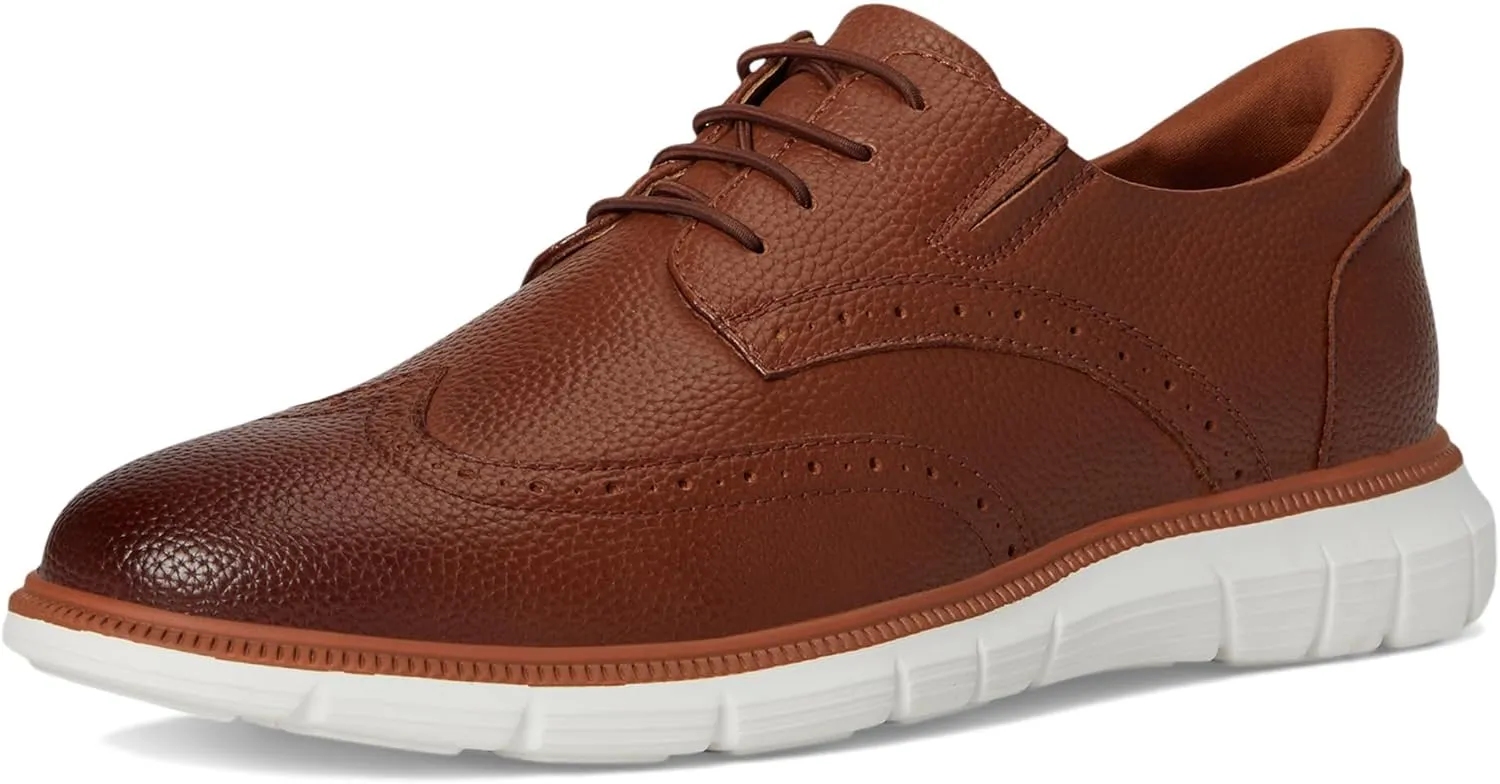 Mens Hands Free Slip On Wingtip Oxford Shoes Business Formal Derby Lightweight Sneakers