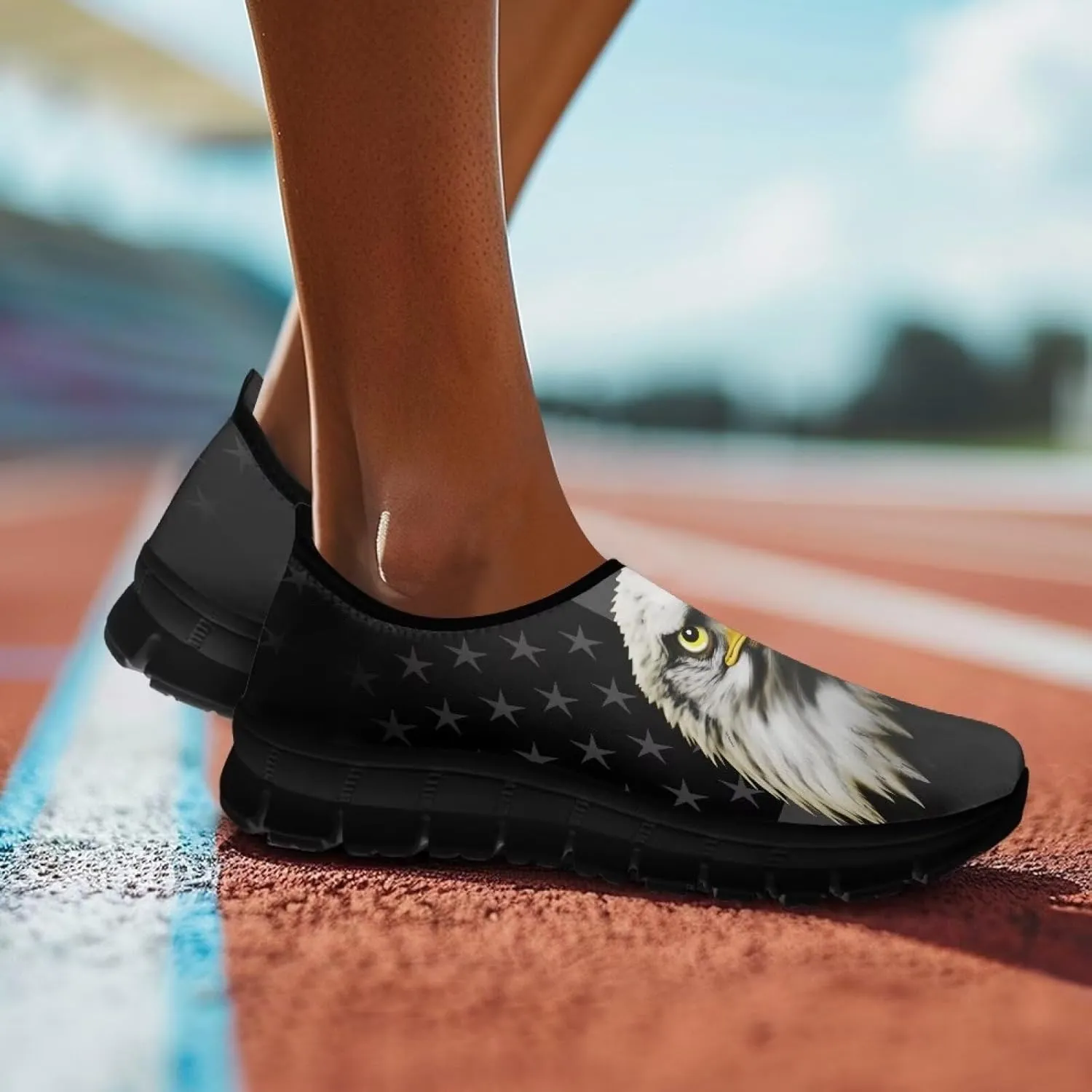 Men's Loafers Slip On Slip Shoe Casual Walking Shoes Non Slip Work Shoes Mesh Athletic Sneakers