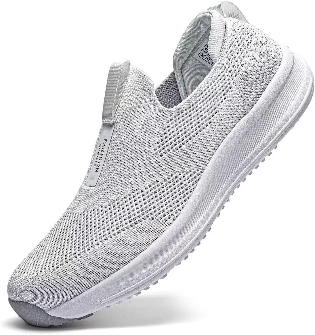 Men's Running Shoes Casual Slip on Walking Tennis Gym Sneakers Lightweight Breathable Mesh Workout Sports Soft Sole