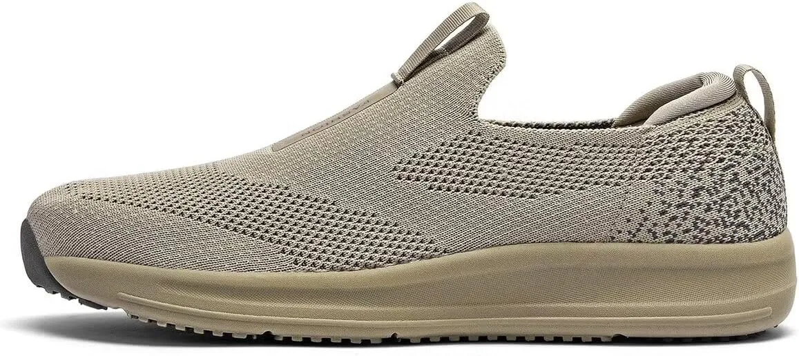 Men's Running Shoes Casual Slip on Walking Tennis Gym Sneakers Lightweight Breathable Mesh Workout Sports Soft Sole