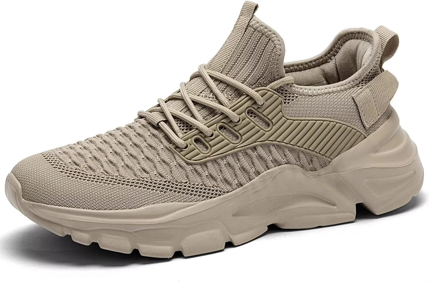 Mens Running Tennis Shoes Slip on Walking Fashion Athletic Sneakers Work Gym Shoes Comfort Lightweight Mesh Soft Sole