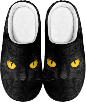 Men's Women's Non-slip Slippers, Flannel Warm Soft Cozy Slippers, House Bedroom Indoor/Outdoor Warm Shoes, Size 2-12