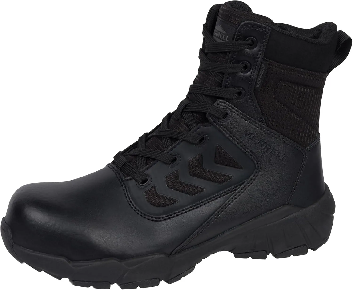 Merrell Men's Fullbench Tactical 8" Zip Cf Wide Width Construction Boot