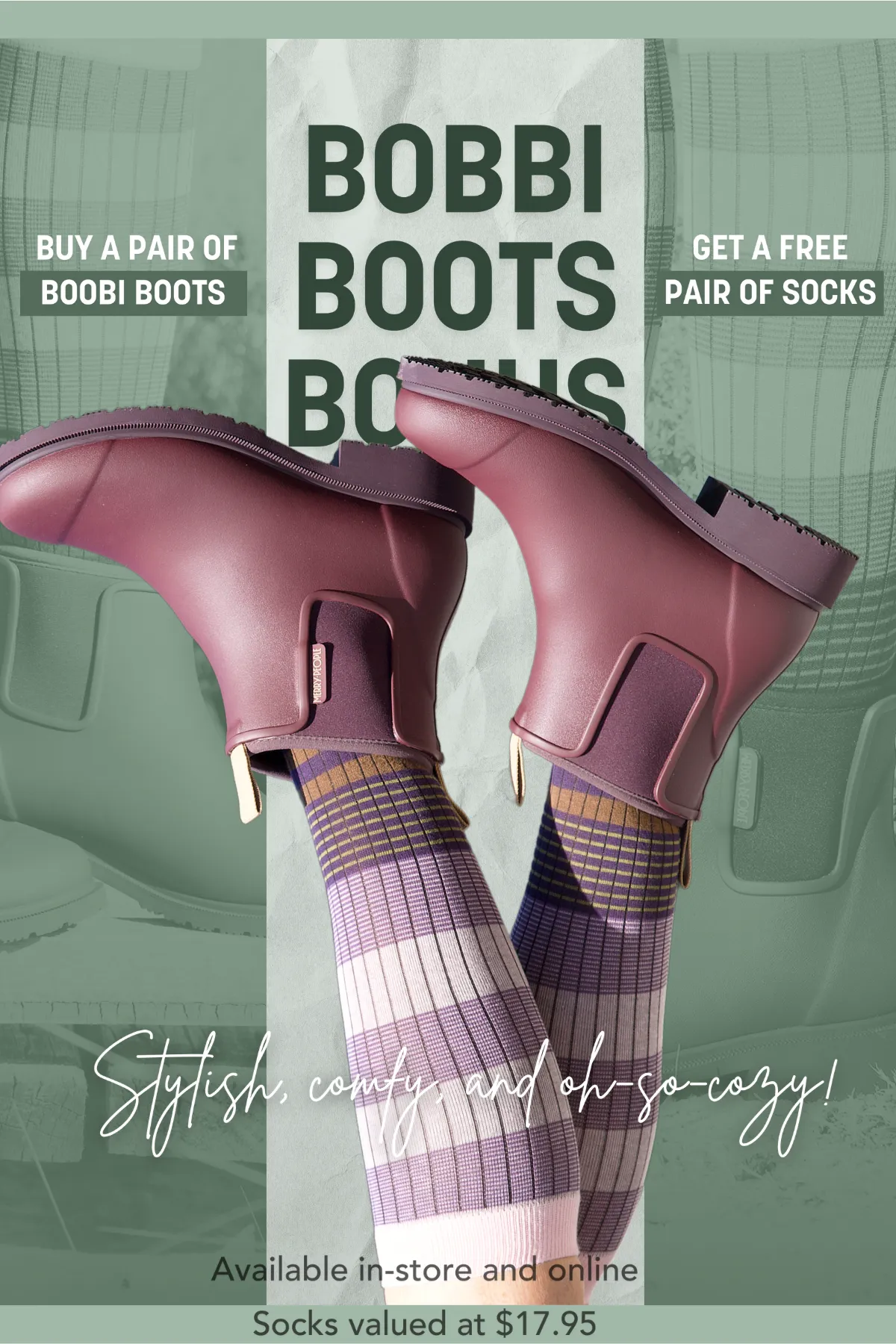 Merry People Bobbi Gumboots/Rainboots - Midnight Blue