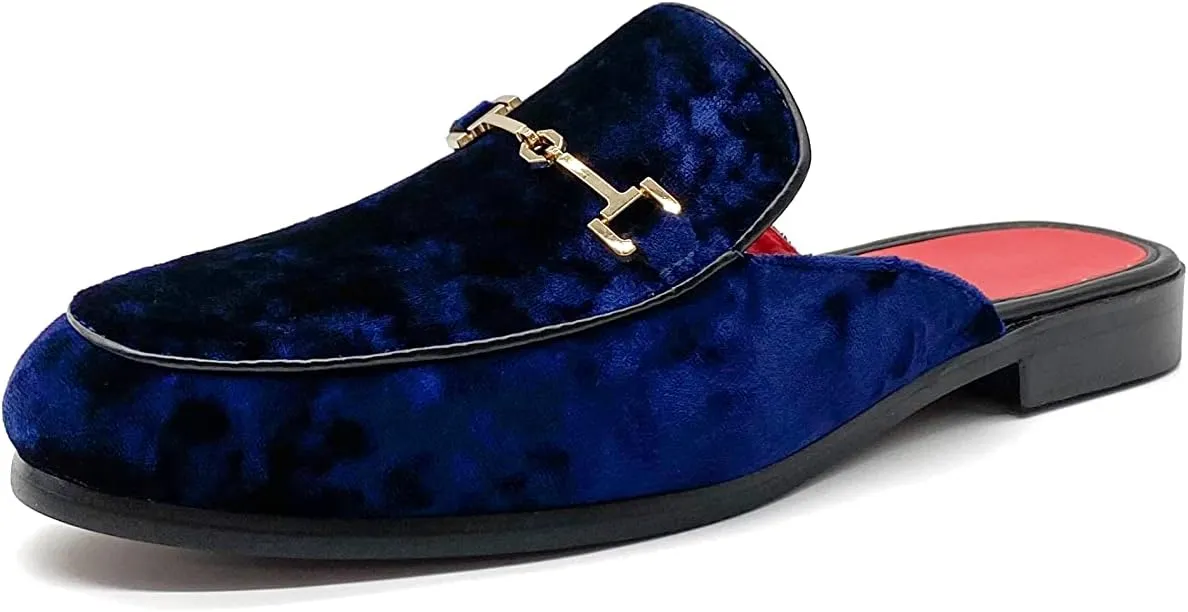 MHB Men's Mule Stylish Backless Slip-On Loafer Casual Dress Sandal Shoes Fashionable Slipper for Men Plus Size 7-13