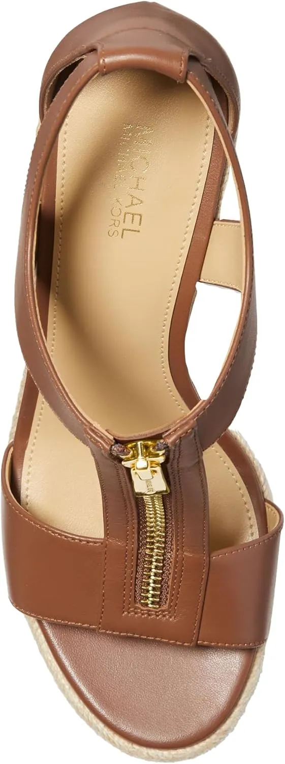 Michael Kors Women's Berkley Mid-Heel Wedge Sandal