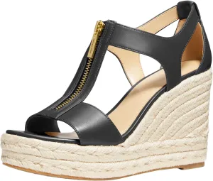 Michael Kors Women's Berkley Mid-Heel Wedge Sandal