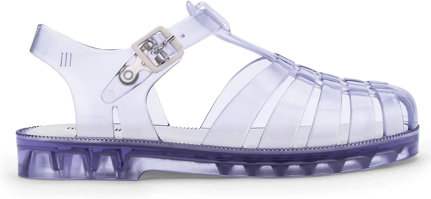 mini melissa Possession Kids Sandal - Comfortable Fisherman Style Kid's Jelly Shoes for Toddlers and Girls, Adjustable Fit
