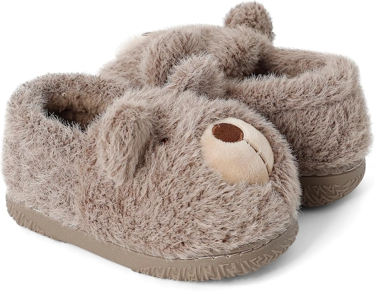 MK MATT KEELY Toddler Girls Bunny Slippers Winter Warm Shoes Rabbit House Soft Slippers