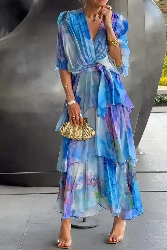 MOLLY - ELEGANT CHIFFON DRESS!