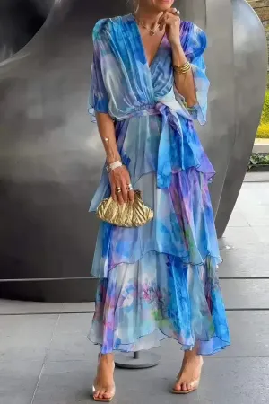 MOLLY - ELEGANT CHIFFON DRESS!