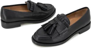 MOOMMO Women Vintage Tassel Loafer Flats Round Closed Toe Slip On Oxford Loafer Shoes Wingtip Fringe Nubuck Suede Flat Penny Loafers Daily Casual Club Driver Flats Office Work Spring Comfort 4-11 M US