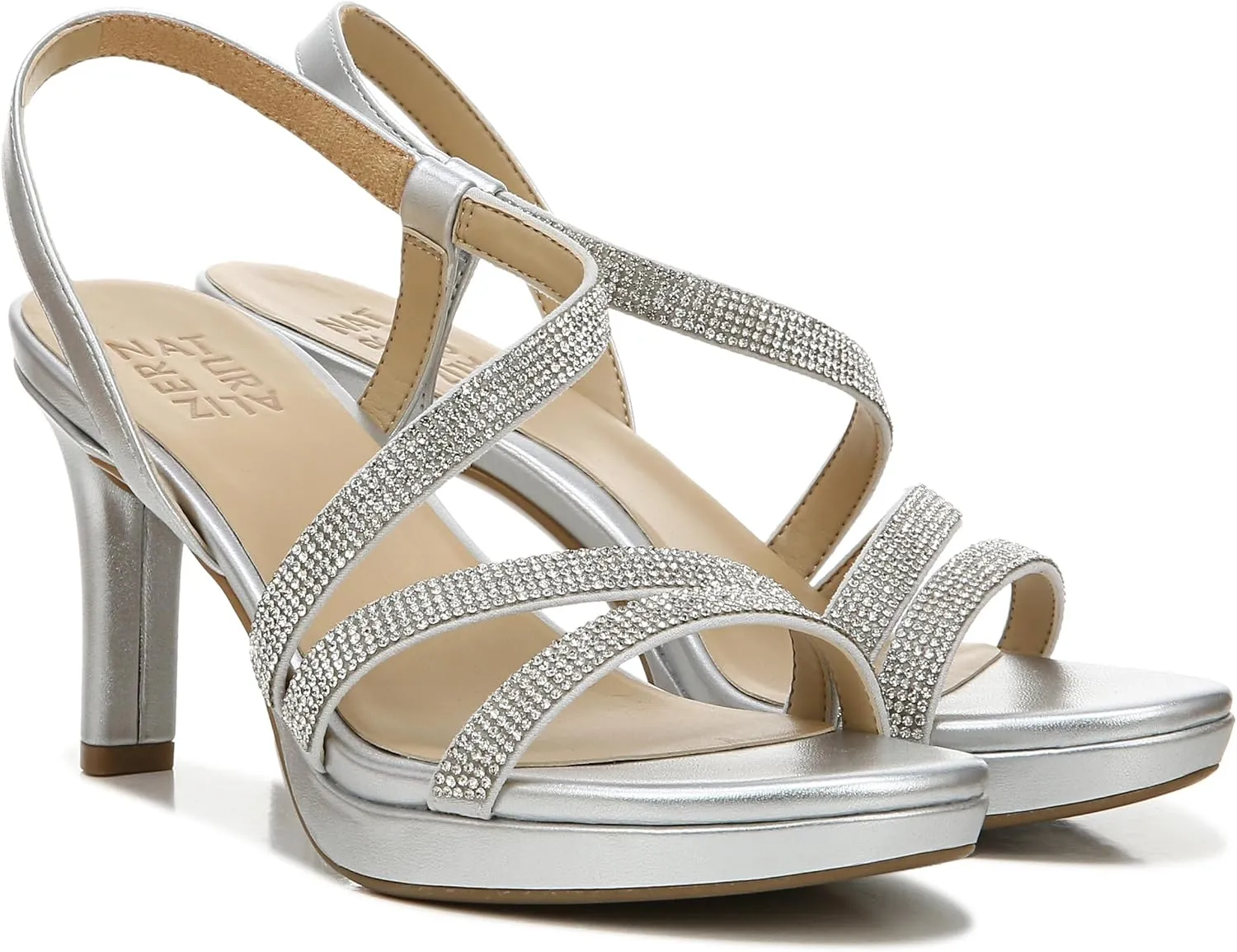 Naturalizer Women's Brenta Strappy Platform Dress Sandal