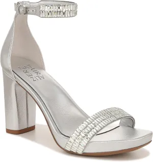 Naturalizer Women's Joy-Sparkle Jeweled Block Heel Dress Sandal