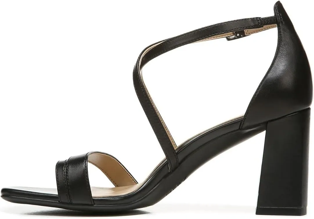 Naturalizer Women's Tiff Square Toe Block Heel Sandal