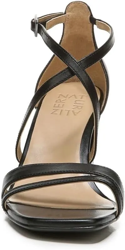 Naturalizer Women's Tiff Square Toe Block Heel Sandal