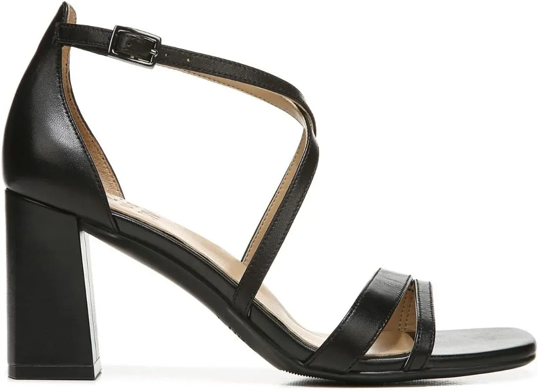 Naturalizer Women's Tiff Square Toe Block Heel Sandal