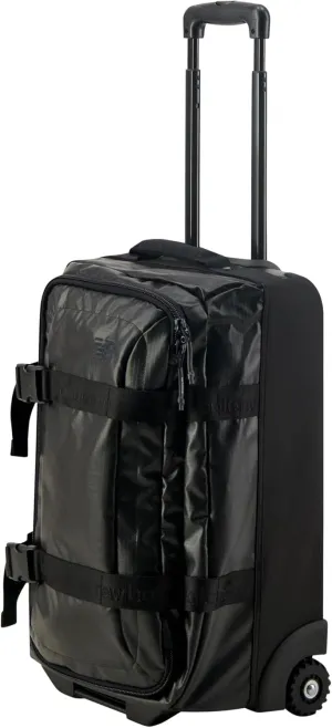 New Balance 20.5 Inch Soft Trolley Bag, Pro Players Rolling Suitcase, Carry On Luggage with Spinner Wheels, Black