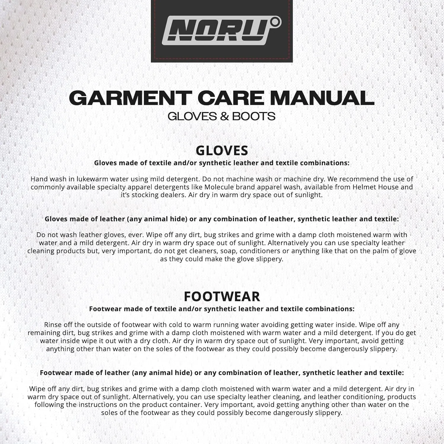 Noru Resu Waterproof Lace-Up Motorcycle Boot with Steel Shank and Slip-Resistant Sole