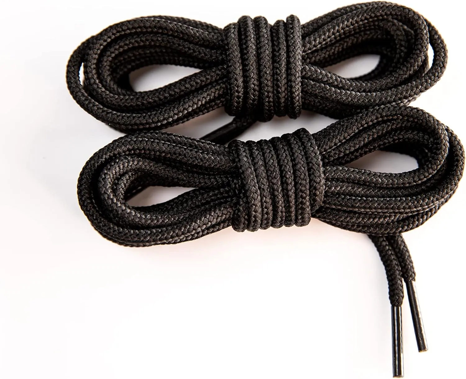 Obenauf's Boot Laces Industrial Strength Black Waxed Round 1 Pair