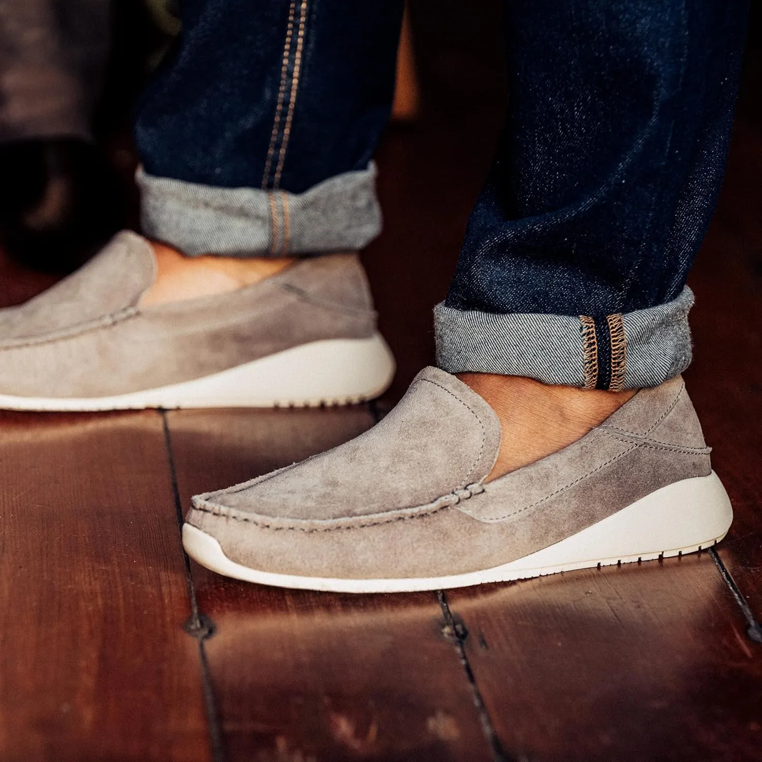 OLUKAI Ka'a Loafer Men's Premium Shoe, Premier Italian Suede Materials & Craftsmanship, Sleek & Contemporary Look, Comfortable Fit & All-Day Support