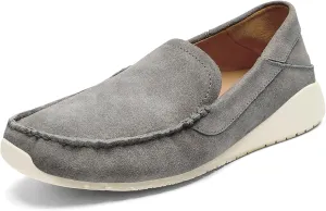 OLUKAI Ka'a Loafer Men's Premium Shoe, Premier Italian Suede Materials & Craftsmanship, Sleek & Contemporary Look, Comfortable Fit & All-Day Support