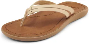 OLUKAI Kapehe Luana Women's Beach Sandal, Soft & Comfortable Full-Grain Leather, Casual & Modern Style