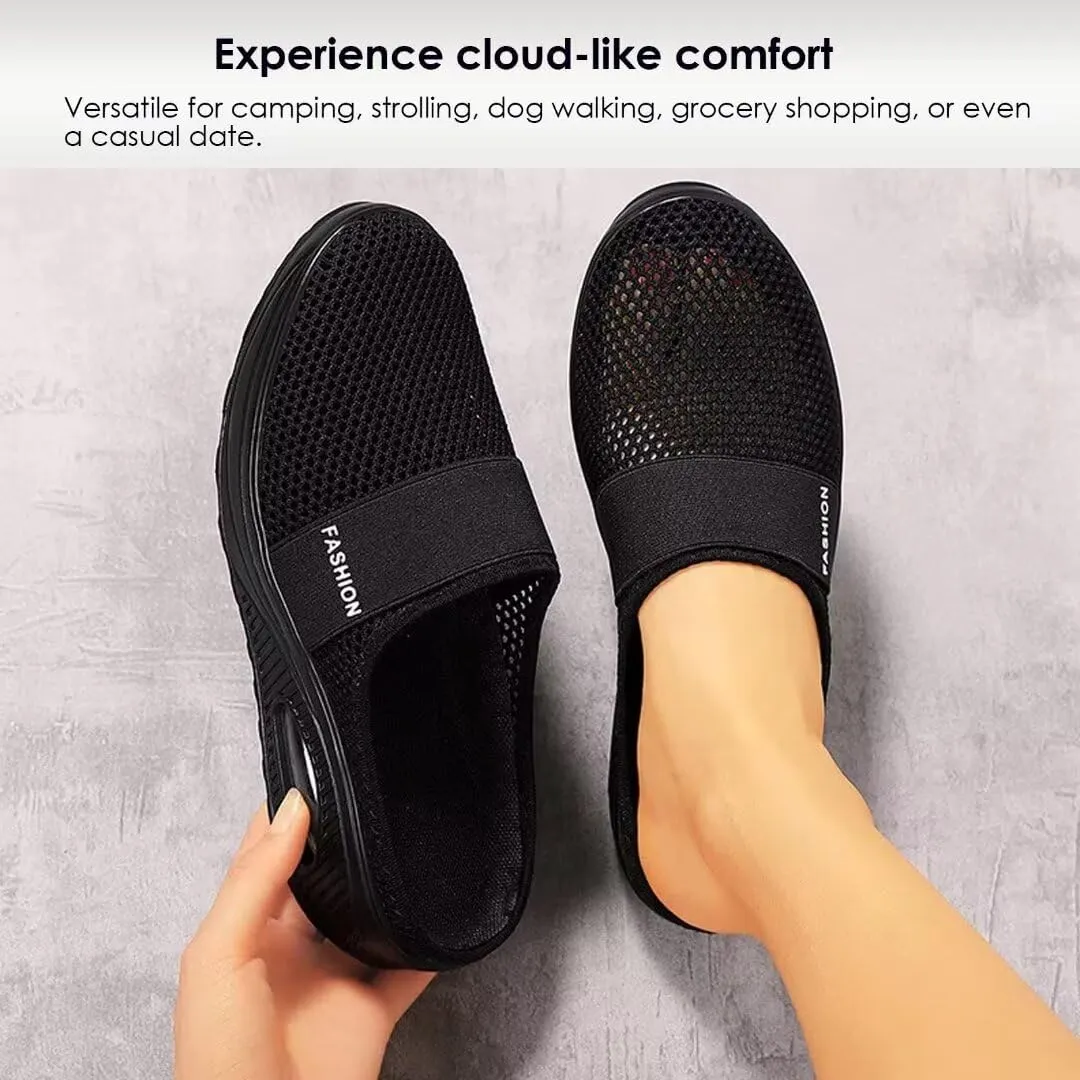 Orthopedic Shoes for Women,Slip-On Walking Shoes,Arch-Support for Women Shoes with Real Air Cushion Reduce Foot Fatigue