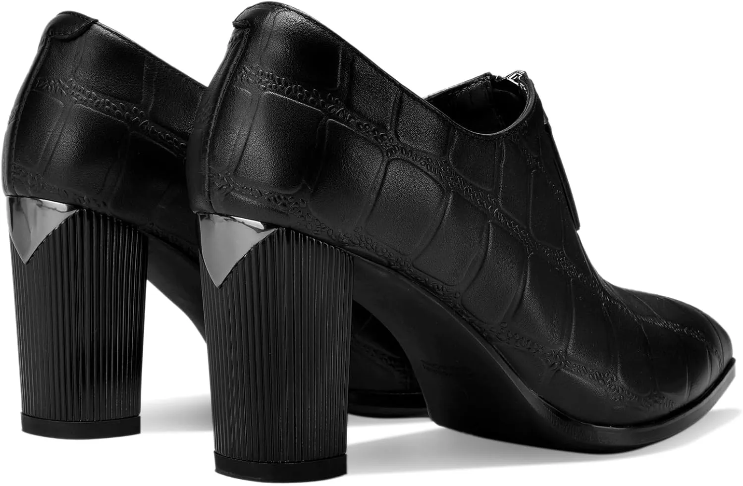 Patent Leather Ankle Boots for Women Chunky Block Pointed Toe Extra Wide Booties Botas Para Mujer High Heels Dress Warm Lined Classic Ladies Comfortable Dressy 3 Inch Boot